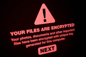 files are encrypted ransomware business computer